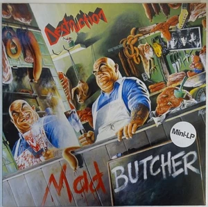 Destruction Mad Butcher 12" EP Vinyl 1987 Germany Steamhammer SH 0062 Rock Metal - Imagen 1 de 3
