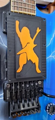 Orange Plate from Hell Tremolo Cover for Dimebag Dean From Hell ML Guitars 🎸 3D - Image 1 of 4