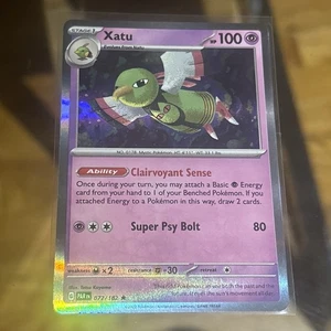 Xatu - 072/182 - Holo Rare - Near Mint Paradox Rift Pokemon Card - Picture 1 of 2