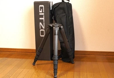 [N MINT in Box Case] GITZO GT4552TS Ser.4 Carbon Systematic 5S Tripod From JAPAN - Image 1 of 4