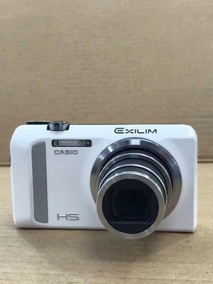 CASIO EXILIM EX-ZR510 16.1MP 12.5x Optical Zoom Digital Camera White - Image 1 of 4