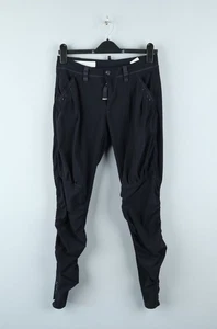 HIGH USE BY CLAIRE CAMPBELL Womens Navy Stretch Pants Size D36 US27 - Picture 1 of 15