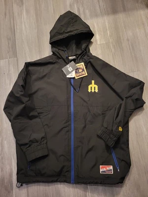 Seattle Mariners New Era Jacket x Alpha Industries hoody Cal Dumper Jersey  - Image 1 of 4