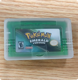 Game Card Emerald Version GBM GBA Game Boy Advance US STOCK Free Shipping