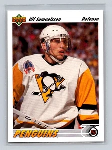 1991-92 Upper Deck #230 Ulf Samuelsson Pittsburgh Penguins - Picture 1 of 2