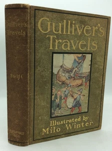 GULLIVER'S TRAVELS - Jonathan Swift - 1912 - Milo Winter illustrator - fiction - Picture 1 of 7