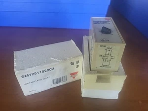 SM 125 115 Electromatic SM 20 - 200 Voltage Level Relay SUPPLY 115 V AC - Picture 1 of 6