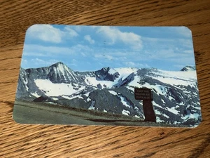 1955 Postcard Highest Point On Trail Ridge Road CO, 2 cent red Jefferson Stamp - Picture 1 of 8