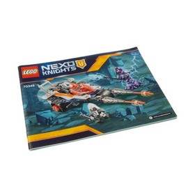 1x Lego Building Instructions Booklet Nexo Knights Lance's Twin Jouster 70348