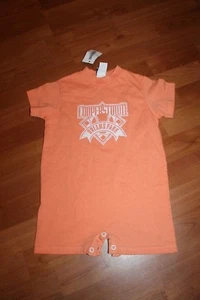 Neu 12 Monate Mädchen Cooperstown Dream Parks Einteiler Strampler Baby Kleinkind orange - Bild 1 von 6