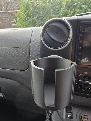 Peugeot Partner Citroen berlingo Cup Holder Phone Holder Push Fit - Image 1 of 3