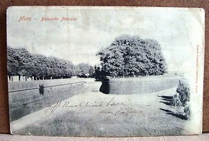 Mura - Bollwerk Mazzini [klein, s/w, gereist] - Bild 1 von 1