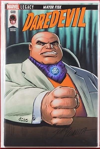 DAREDEVIL #600 JOHN ROMITA SR MAYOR KINGPIN CASI NUEVO VESTIDO COMERCIAL VARIANTE - Imagen 1 de 3