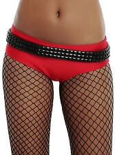 RED Hipster Hot Pants Satin Panties Costume Cospay Ladies JRS XS-XL Hot Topic 
