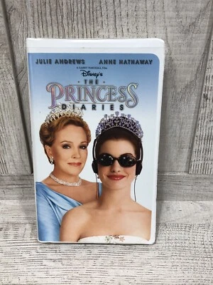The Princess Diaries (VHS, 2001) GUC With Case Disney Hathaway Andrews - Image 1 of 3