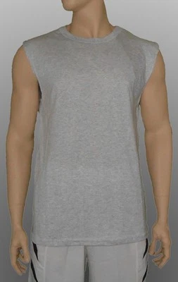 Camisa Shooter Peso Largo Algodón Poli Gris Ceniza Sin Mangas por High Five Para Hombres Mediana Foto 1 de 2