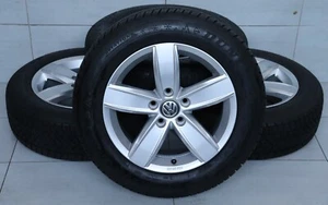 16 Zoll Original VW Touran II 5TA071496 Winterreifen Winterräder Alufelgen - Bild 1 von 9