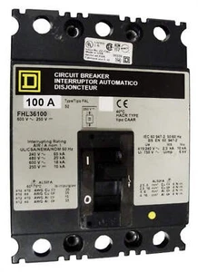 FHL36100 - Square-D - Seller Reconditioned - Picture 1 of 1