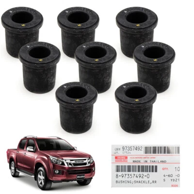 Buje de goma de resorte de hoja trasera corto para Isuzu D-Max Spark 2012 2019 Foto 1 de 4