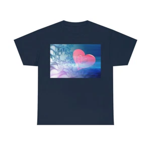Racing Heart Unisex schweres Baumwoll-T-Shirt - Bild 1 von 64