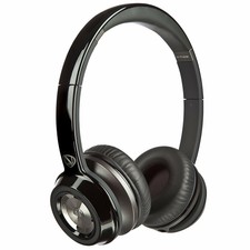Monster N-Tune High Performance 3.5mm  Wired On-Ear Headphones - Glossy Black