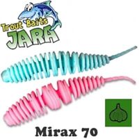 Trout Baits Jara Mirax 70 Garlic fishing lures range of colors