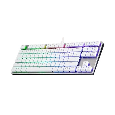 SK630 TKL White Limited Edition Mechanical Keyboard. - Image 1 of 4