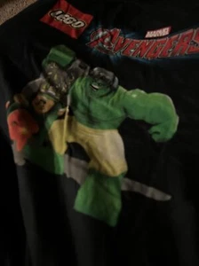 Vintage 2015 LEGO MARVEL AVENGERS T-Shirt HULK & LOKI Mens Size XL RARE - Picture 1 of 2