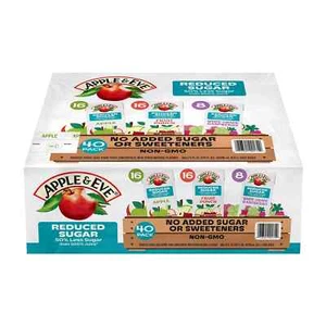 Apple & Eve Juice Reduced Sugar Variety Pack, 6.75 fl. oz., 40 pk. - Picture 1 of 5