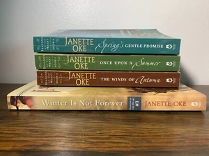 Janette Oke Seasons of the Heart 1-4 Book Lot - Imagen 1 de 11