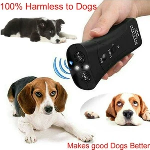 Petgentle Ultrasonic Anti Dog Barking Pet Trainer LED Light Gentle Chaser Device - Picture 1 of 8