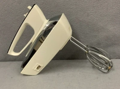 Mezclador Hamilton Beach Super Mixette Modelo 79 Blanco/Cromo, Probado Funciona, De Colección  Foto 1 de 4