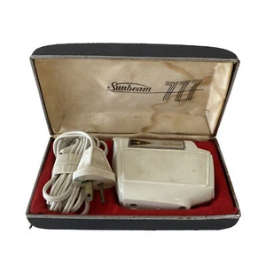Vintage Sunbeam Double-Action Shavemaster A777 Men's Shaver In Box Working Cord - Bild 1 von 15