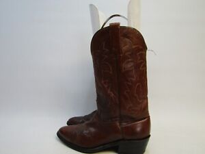 DURANGO West Womens Size 10.5 B Brown Leather Cowboy Western Boots