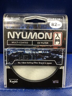 BRAND NEW KENKO NYUMON MULTI-COATED UV FILTER 82MM STILL FACTORY SEALED - Image 1 of 3