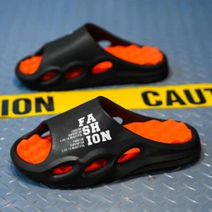 Men's Fashion Massage Slippers Non-Slip EVA Flip Flops Beach Shower Shoes Gift - Picture 1 of 26