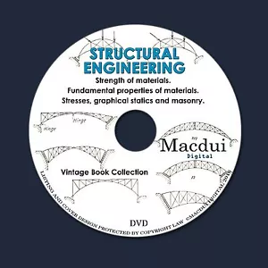 Structural Engineering – 3 Vintage e-Books Collection on 1 DATA DVD Masonry - Bild 1 von 12