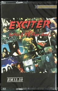 EXCITER (CANADIAN SPEED METAL BAND) Better Live Than Dead 1993 MALAYSIA CASSETTE - Picture 1 of 3