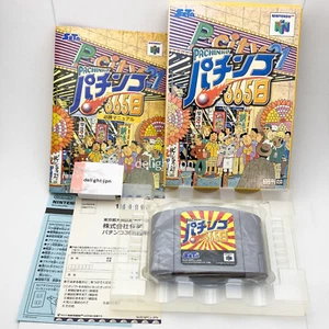 Pachinko 365 Nichi Nintendo 64 N64 GIAPPONE IMPORT TESTATO FUNZIONANTE GIAPPONESE - Foto 1 di 23