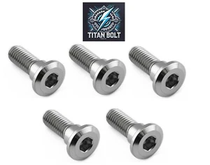 Titanium Rear Brake Disc Rotor Bolts Suzuki GSXR750 1985-2017 GSXR1000 2001-2023 - Picture 1 of 5