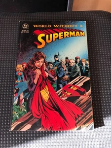 Libro graphic novel "Mondo senza Superman" 1993 - Foto 1 di 10
