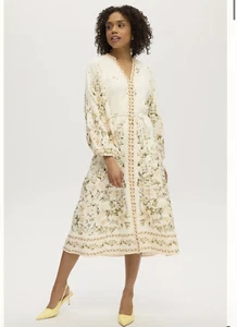 Neu mit Etikett Calypso St. Barth Leinen Hemdkleid Gr. XL - Bild 1 von 9
