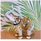 Shudehill Jaipur Cream Small Elephant Ornament Figurine Jd25332