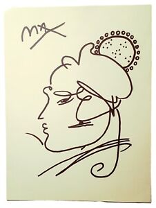 Peter Max HAND SIGNED & PAINTED Original 