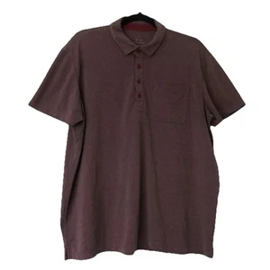 A|X Armani Exchange Polo Shirt XXL | Maroon | Quiet Luxury Casual Polo Style - Picture 1 of 7
