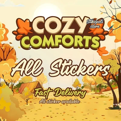 All Stickers Cozy Comforts Mono_poly_-Go_Sticker_3 4 5 6 Star ⭐ Fast Delivery 🔥 - Image 1 of 3