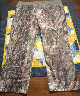 Cabelas Womens 2XL Woodlands Camo Lightweight OutfitHer Pants Hunt Fish - Image 1 of 4
