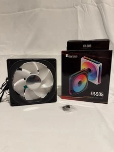Ventilateur boîtier série miroir infini 120 mm Jonsbo FR-505BR - Noir - Lot de 3 - Photo 1/4