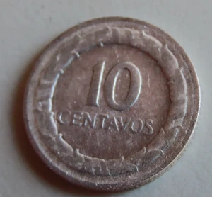 Moneda PLATA COLOMBIA 20 Centavos 1945 - Imagen 1 de 2