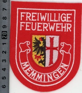 Memmingen Bayern Freiwillige Feuerwehr Patch Abzeichen Neu - Picture 1 of 1